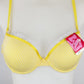 Womens Stripe Pattern Underwire Bra Button 6 Pack Lingerie 32B 34B 36B 38B