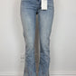 Women's Western Inspired Embroidery Blue Jeans