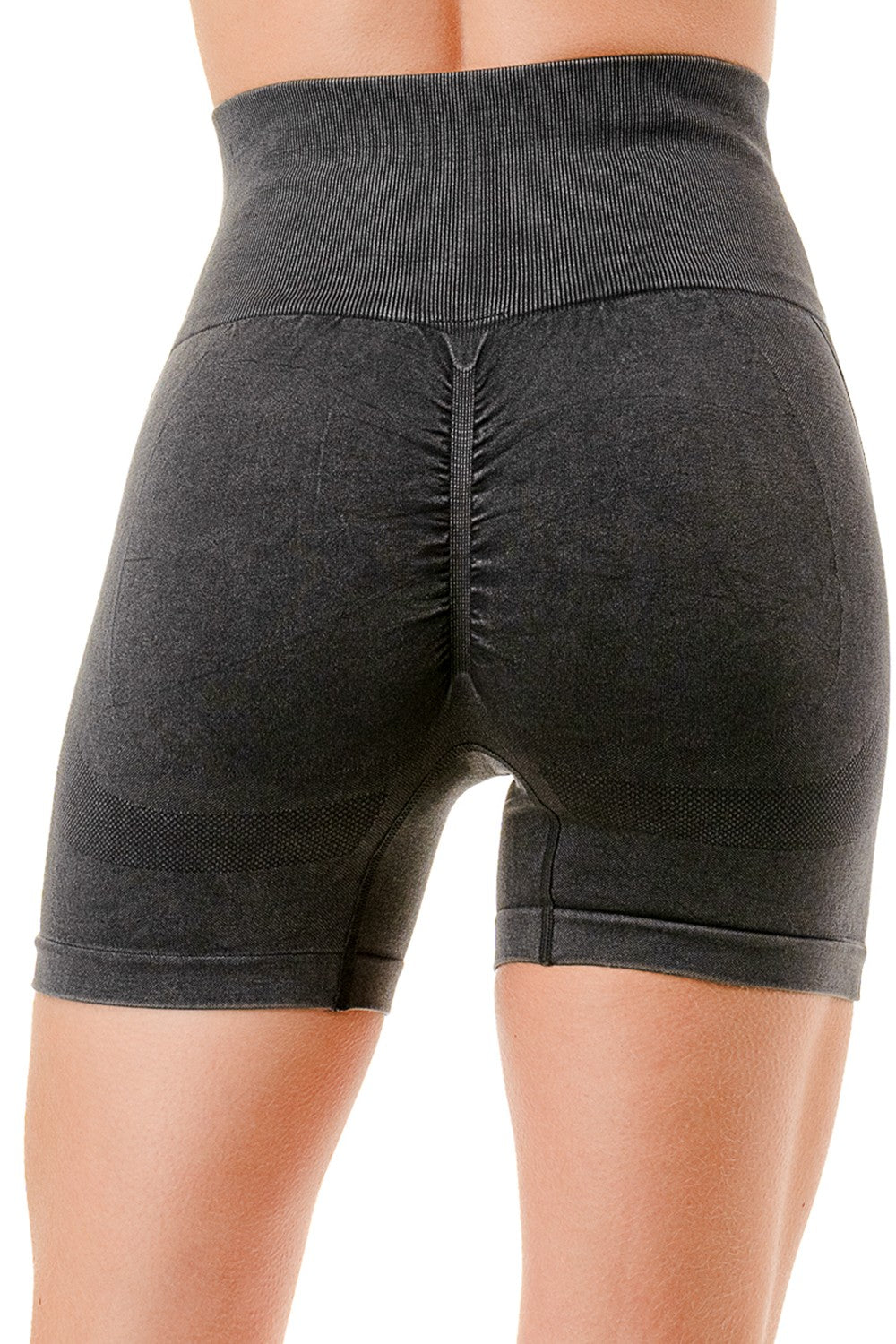 Mineral Wash Butt Lift Shorts