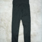 Black High-Waist Compression Legging with 3 Hook Closure & Side Pockets (Long)