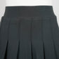 Women's Sleek Black Stretchy Mini Skirt with Built-in Shorts (92% Polyester, 8% Spandex) SMALL ONLY