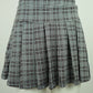 Comfortable Mini Skirt: Plaid Pattern w/ Built-In Shorts (Stretch Fabric)