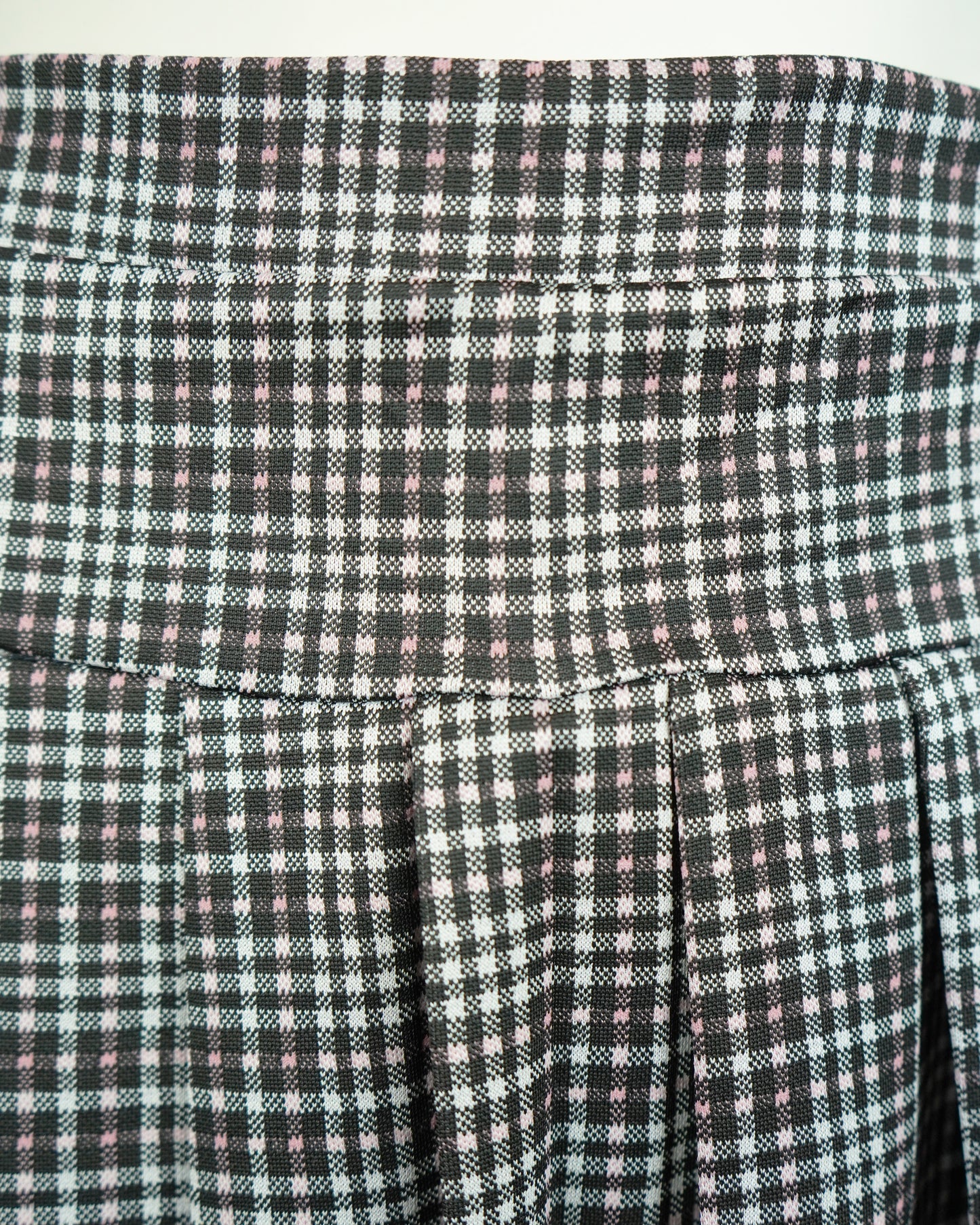 Comfortable Mini Skirt: Plaid Pattern w/ Built-In Shorts (Stretch Fabric)