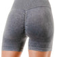 Mineral Wash Butt Lift Shorts