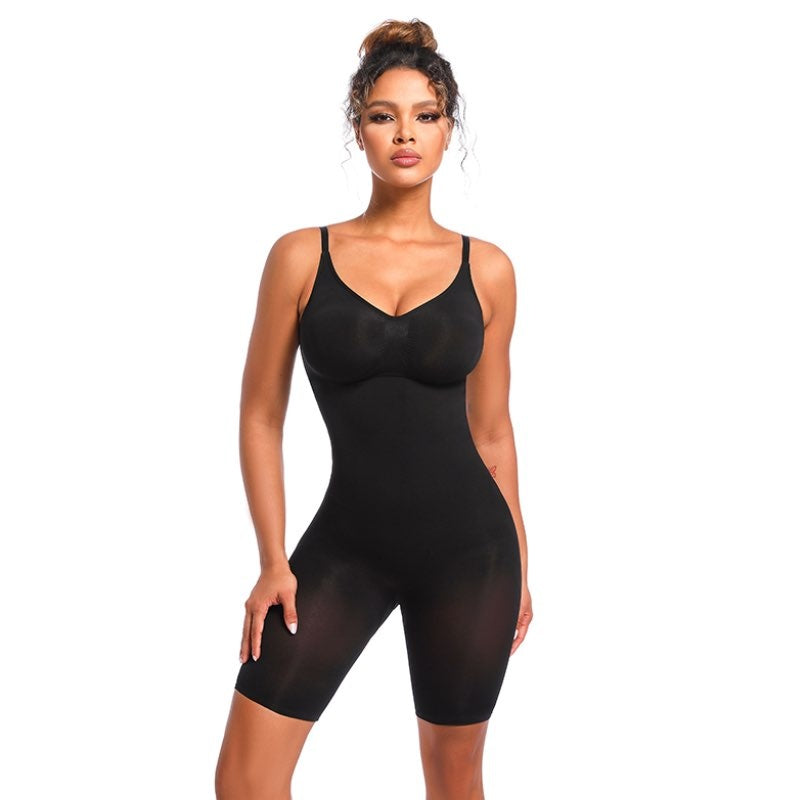 Slim Bodysuit Mid-Thigh Style