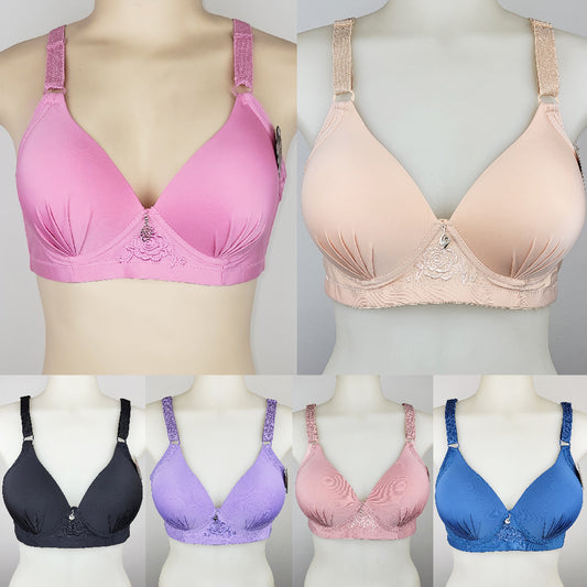 Rosa everyday no wire wireless full cup comfort bra 6 pack 34C ONLY