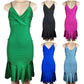 Womens Sleeveless Bodycon Evening Cocktail Party Dress Good Stretch