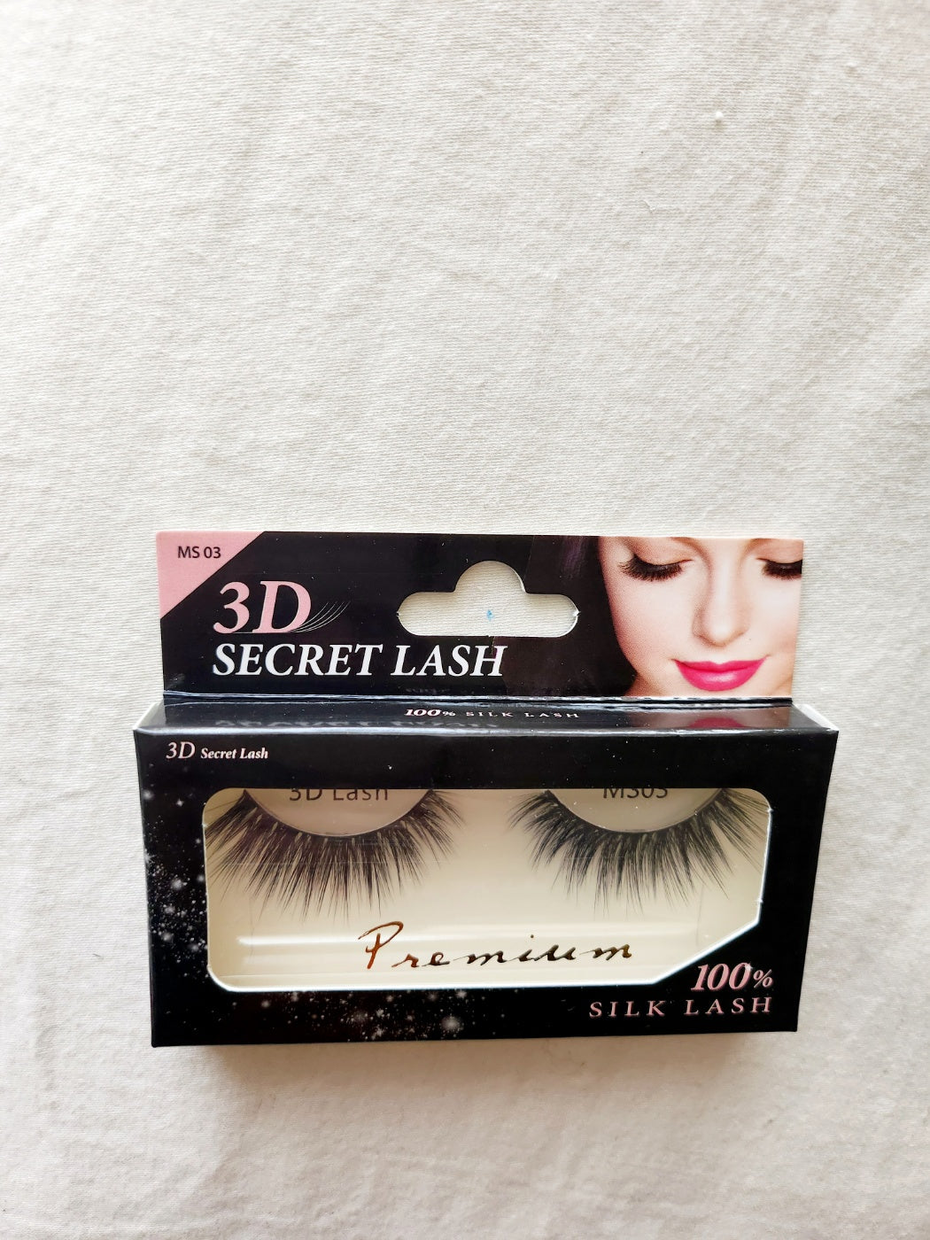 100% Silk Natural Fake Lashes (Style MS03)