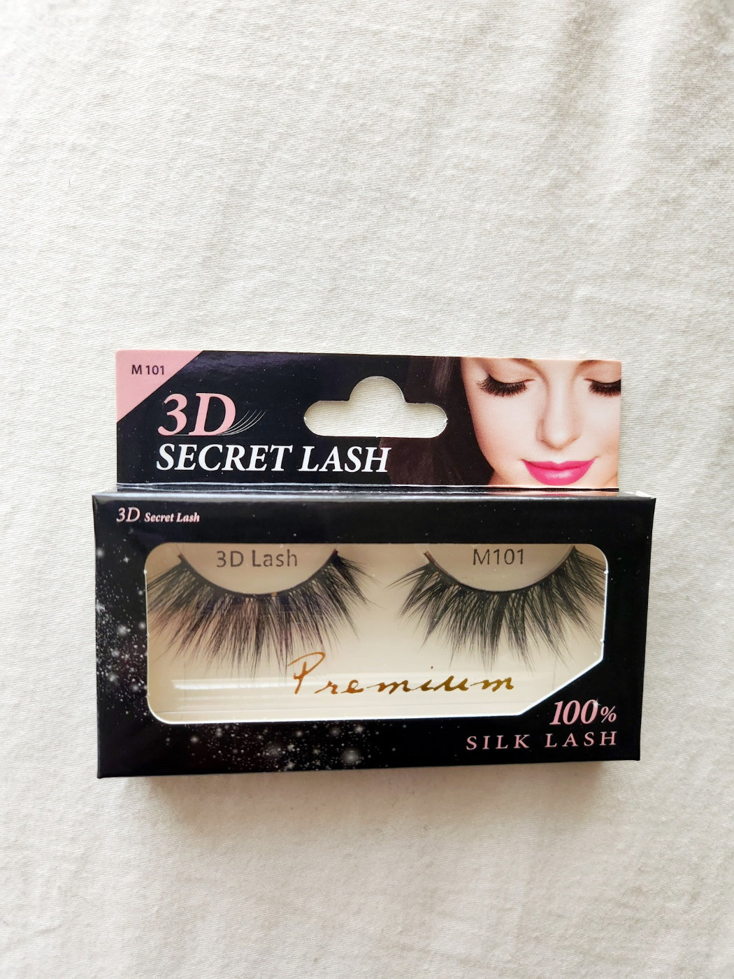 100% Silk Natural Fake Lashes (Style M101)