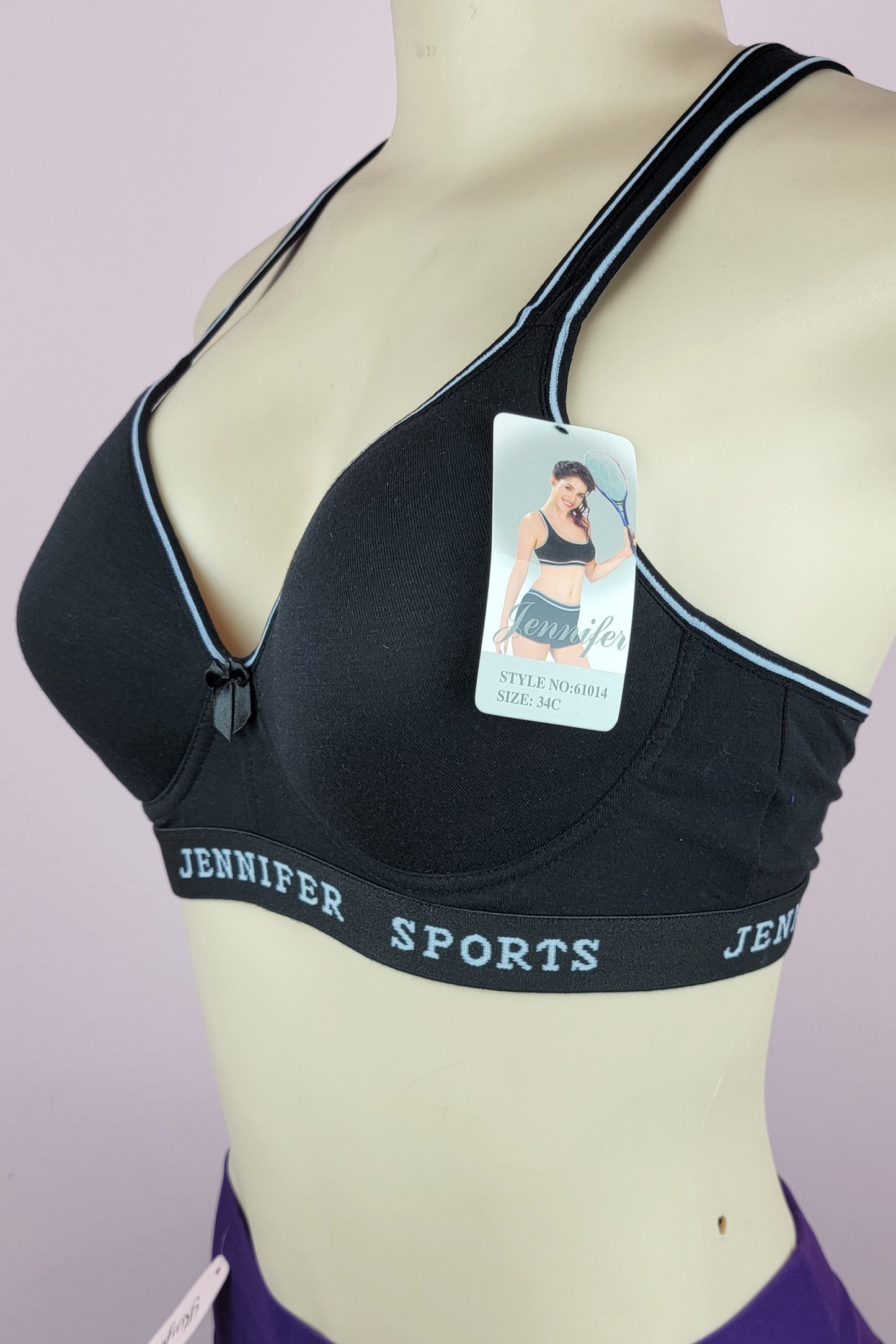 High Impact Yoga/Sports/Gym Bra (6-pk)